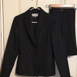 Black pant suit